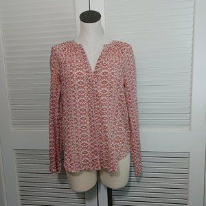 Paige Button Front Tunic Blouse